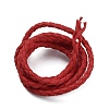 Braided PU Leather Cords WL-WH0005-002D-2