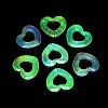 UV Plating Transparent Acrylic Beads OACR-Z013-09-2