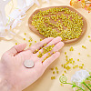 Picasso Baking Paint Glass Seed Beads SEED-TA0001-62D-5