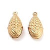 316 Surgical Stainless Steel Pendants STAS-B072-06G-01-1