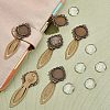 DIY Blank Dome Bookmark Making Kit DIY-NB0007-61-4