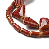 Handmade Porcelain Beads Strands PORC-B002-19C-4