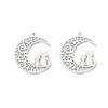 Non-Tarnish 201 Stainless Steel Pendants STAS-N098-093P-3