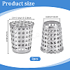 304 Stainless Steel Anti Rats Drain Outlet Filter STAS-WH0051-025C-P-2