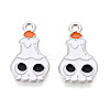 Halloween Theme Alloy and Enamel Pendants ENAM-T021-31K-01P-1