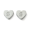 Tarnish Resistant 316L Surgical Stainless Steel Beads STAS-R230-01S-P-1-1