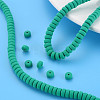Handmade Polymer Clay Beads Strands CLAY-N008-64-7