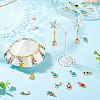 20Pcs Alloy Enamel Pendants ENAM-TA0003-57-7