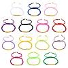 Polyester Cord Braided Bead Bracelets for Women BJEW-L698-01G-2