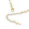 Brass Sideways Link Chains Bracelets BJEW-JB13257-4