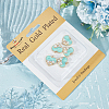 6Pcs Rack Plating Brass Micro Pave Cubic Zirconia Pendants KK-BBC0011-01-6