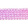 Transparent Gradient Color Glass Beads Strands GLAA-G101-2mm-15-3