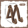Wooden Cookbook Stand for Kitchen Counter ODIS-WH0025-198-2