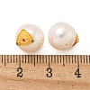 Round Natural Freshwater Pearl Beads PEAR-K009-12G-3