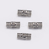 Tibetan Style Alloy Beads X-TIBEB-1009-AS-LF-1