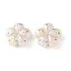 Printed Opaque Acrylic Beads OACR-B054-01J-1