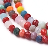 Imitation Jade Glass Beads Strands GLAA-E415-01B-3