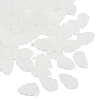 Frosted Transparent Acrylic Beads OACR-P029-04B-01-2