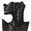304 Stainless Steel Dangle Earrings EJEW-JE06591-01-3