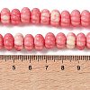 Synthetic Coral Dyed Beads Strands G-A290-A01-01-4