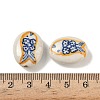 Handmade Porcelain Beads X-PORC-Z005-02-3
