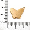 Ion Plating(IP) 304 Stainless Steel Enamel Pendants STAS-A102-01G-05-3