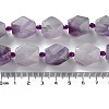 Natural Amethyst Beads Strands G-C182-19-02-5