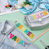 3Pcs 3 Styles Polyester Iron on/Sew On Patches PATC-FG0002-69-4