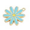 Alloy Enamel Pendants ENAM-H002-02G-04-2