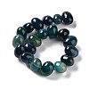 Natural Agate Beads Strands G-G021-03B-17-3