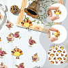 30Pcs 3 Styles Thanksgiving Day Theme Alloy Enamel Pendants ENAM-SC0006-84-3