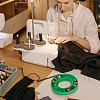 1Pc Plastic Oval Bobbin Holder AJEW-TA0003-08B-7