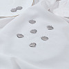 8Pcs 304 Stainless Steel Mirror Polished Finish Stamping Blank Tag Heart Pendants STAS-LP0002-63-1