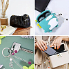 Glass Pearl & Alloy Keychian KEYC-YW00155-01-6
