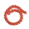 Synthetic Coral Dyed Carved Beads Strands X-CORA-K009-05A-02-2