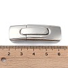 Non-Tarnish 316 Stainless Steel Bayonet Clasps STAS-K282-04P-01-3