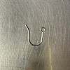 316 Surgical Stainless Steel Hoop Earring Findings STAS-H240-59P-1