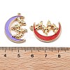 Alloy Enamel Pendants ENAM-S022-02A-3
