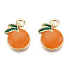 Alloy Enamel Pendants ENAM-T009-51A-RS-2