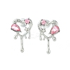 Alloy Stud Earring LS-EJEW-C052-01-2