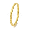 Ion Plating(IP) 304 Stainless Steel Bangles for Women BJEW-B104-31G-1