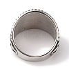 Viking 304 Stainless Steel Valknut Rings RJEW-U005-17A-AS-3