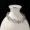 304 Stainless Steel Mariner Link Chain Bracelets for Women BJEW-F488-02P-5