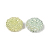 UV Plating Opaque Acrylic Beads MACR-L007-06B-2