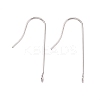 316 Surgical Stainless Steel Earring Hooks STAS-E027-01B-P-1