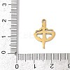 201 Stainless Steel Pendants STAS-F316-10G-3