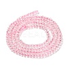 Transparent Glass Beads Strands GLAA-H021-03-08-4