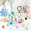 80Pcs 8 Styles Mixed Styles Acrylic Beads OACR-TA0005-11-7