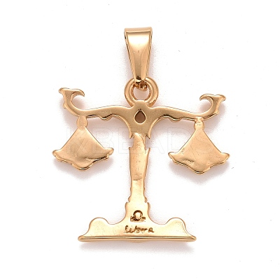 Ion Plating(IP) 304 Stainless Steel Pendants STAS-D165-14G-09-1