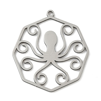 Ocean Theme 201 Stainless Steel Pendants LS-STAS-G366-08P-02-1